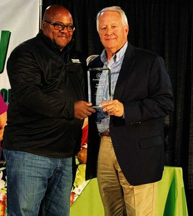 Barrett Harrison honored with Lifetiem Community Achievement Award
